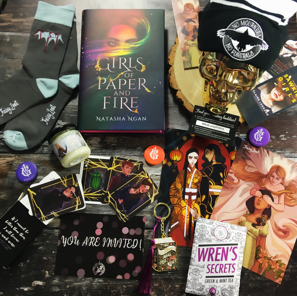 Unboxing: Fairyloot October 2018 Beautiful Deceptions - Dyslexic Reader